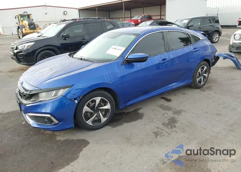 2019 Honda Civic Lx from USA, damaged, VIN 2HGFC2F65KH520350